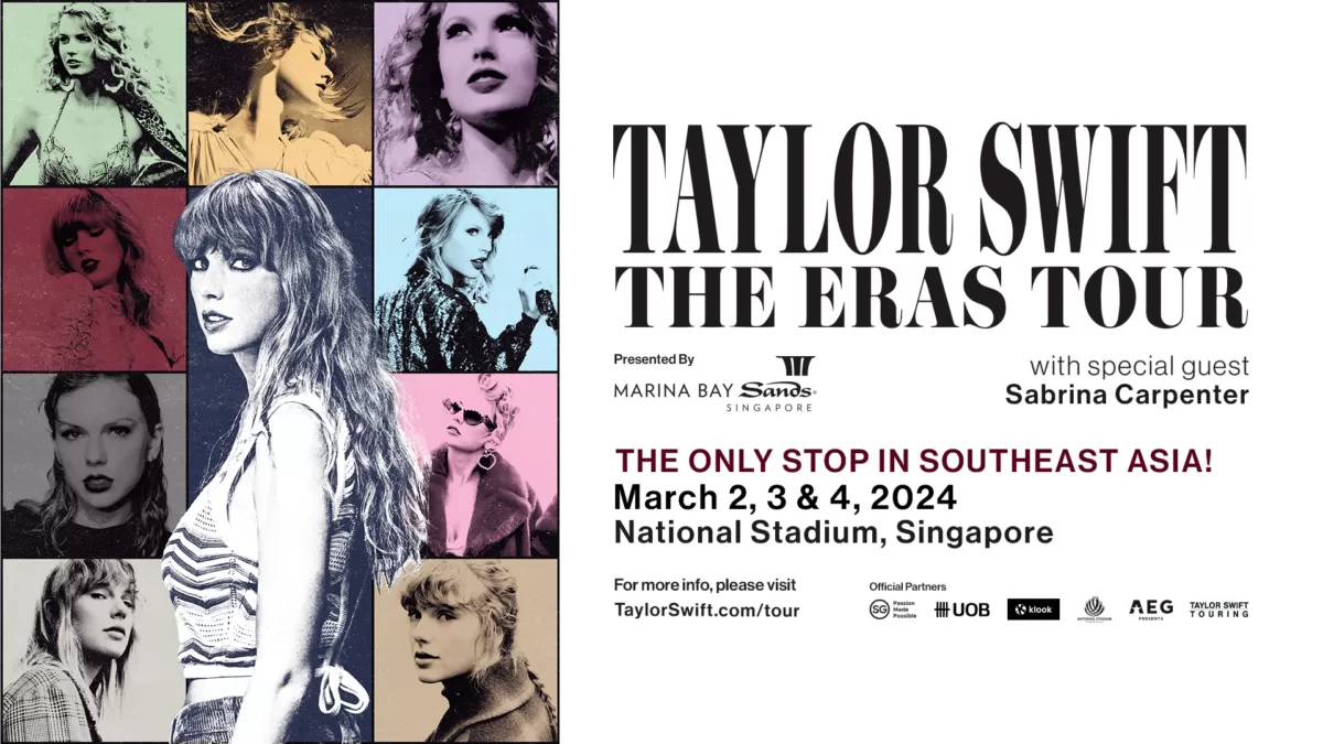 Taylor Swift Chooses Singapore Exclusively for Southeast Asia